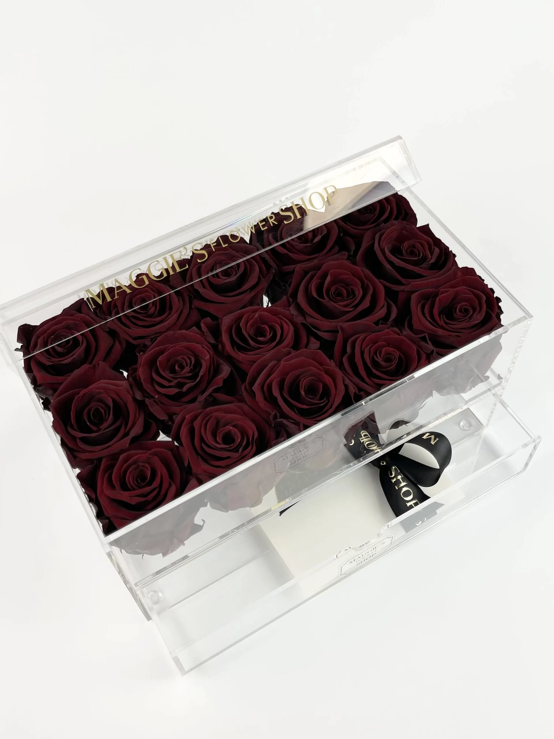 B&BA 15 Burgundy Eternity Roses